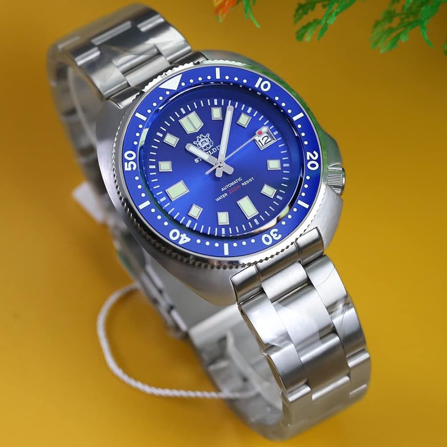 Amazon | Steeldive メンズウォッチ 自動巻き 1970 SD1970 腕時計 NH35